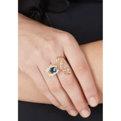 Vivetta Anello Regolabile Eye-Women Rings