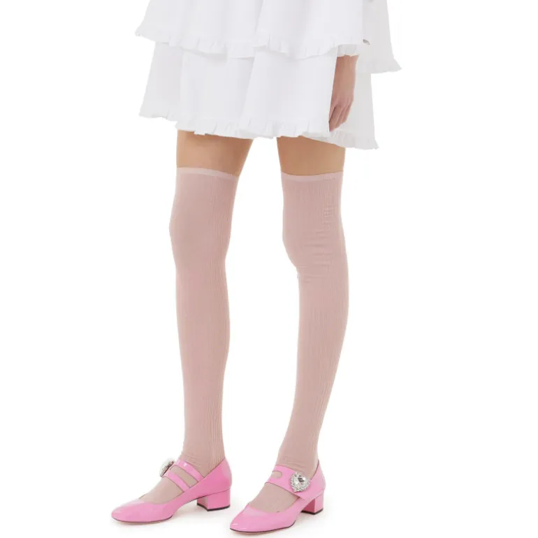 Vivetta Ballerina Con Accessorio Gioiello-Women Ballet Flats & Mary-Jane