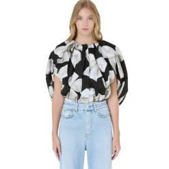 Vivetta Balloon Cape-Women Jackets
