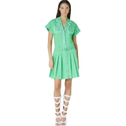 Vivetta Bowling Shirt-Women Shirts & Tops