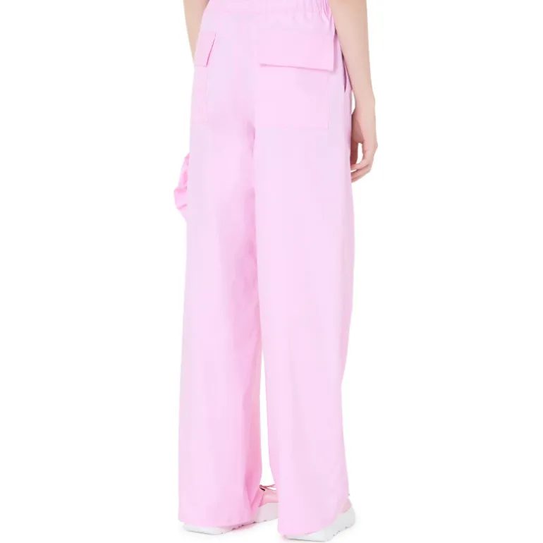 Vivetta Cargo Pants With Rose-Women Trousers & Shorts