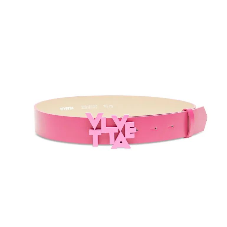 Vivetta Cintura Con Fibbia Logo-Women Belts