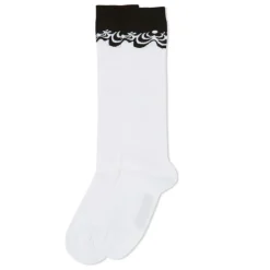 Vivetta Cotton Socks With Jacquard Flower-Women Socks