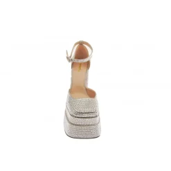 Vivetta Crystals Platform Mary Jane-Women Ballet Flats & Mary-Jane