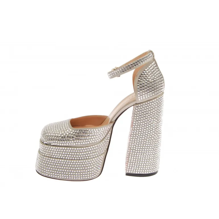 Vivetta Crystals Platform Mary Jane-Women Ballet Flats & Mary-Jane