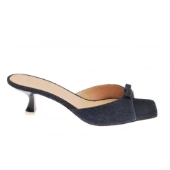 Vivetta Denim Mules-Women Sandals