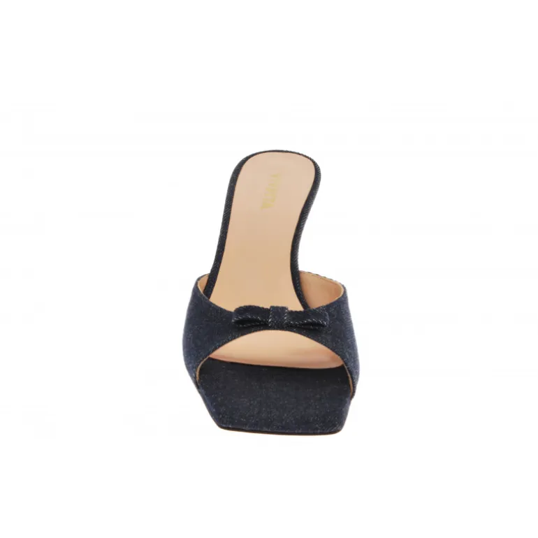 Vivetta Denim Mules-Women Sandals