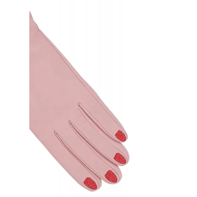 Vivetta Emroidered Nails Gloves-Women Gloves & Scarves