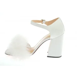 Vivetta Flat Sandal With Marabu-Women Sandals