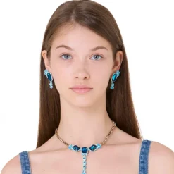 Vivetta Floral Earrings-Women Earrings