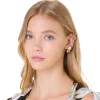 Vivetta Floral Mono Ear Cuff-Women Earrings