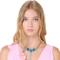Vivetta Floral Necklace-Women Necklaces
