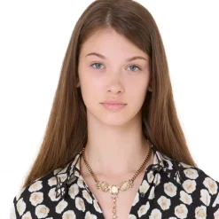 Vivetta Floral Necklace-Women Necklaces