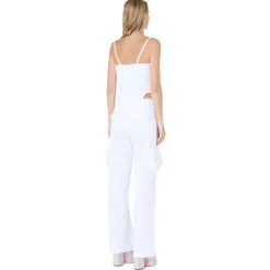 Vivetta Gabardine Overalls-Women Trousers & Shorts