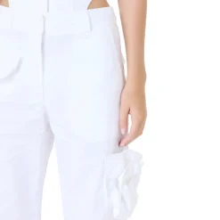 Vivetta Gabardine Overalls-Women Trousers & Shorts