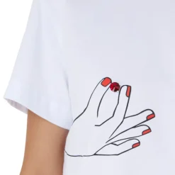 Vivetta Hands T-Shirt-Women T-Shirts & Sweat Shirts