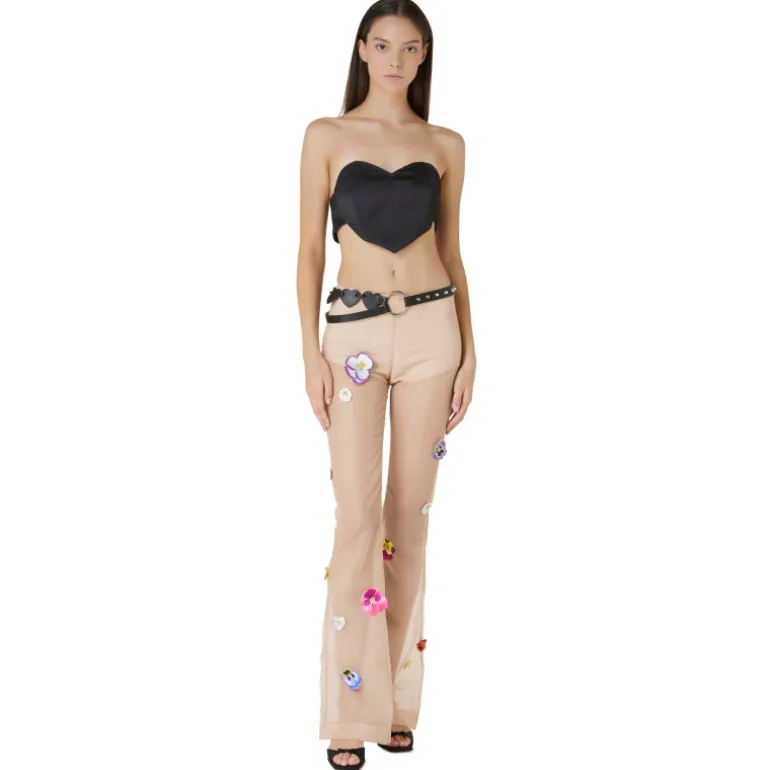 Vivetta Heart Bustier Top-Women Shirts & Tops