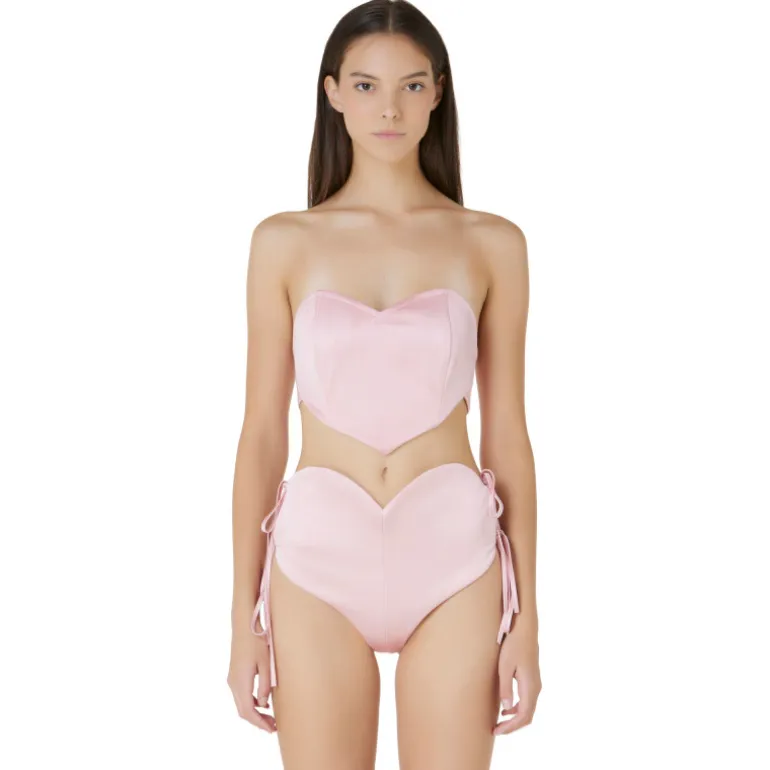 Vivetta Heart Bustier Top-Women Shirts & Tops