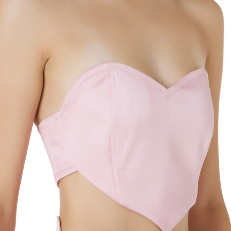 Vivetta Heart Bustier Top-Women Shirts & Tops