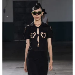 Vivetta Hearts Shirt-Women Shirts & Tops