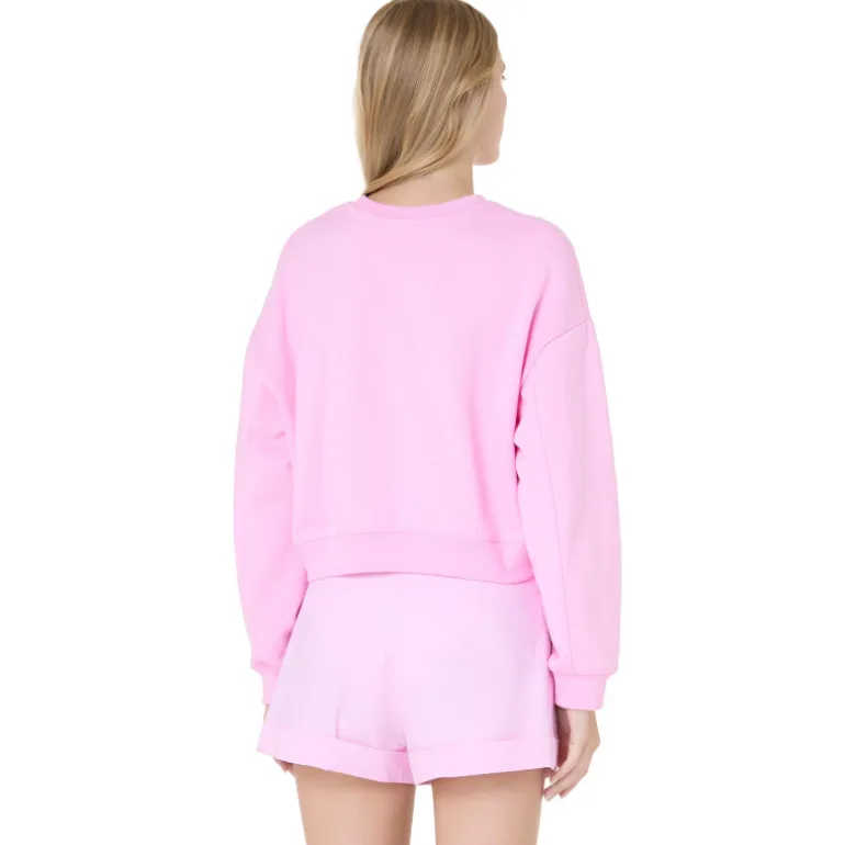 Vivetta Heart Sweatshirt-Women T-Shirts & Sweat Shirts