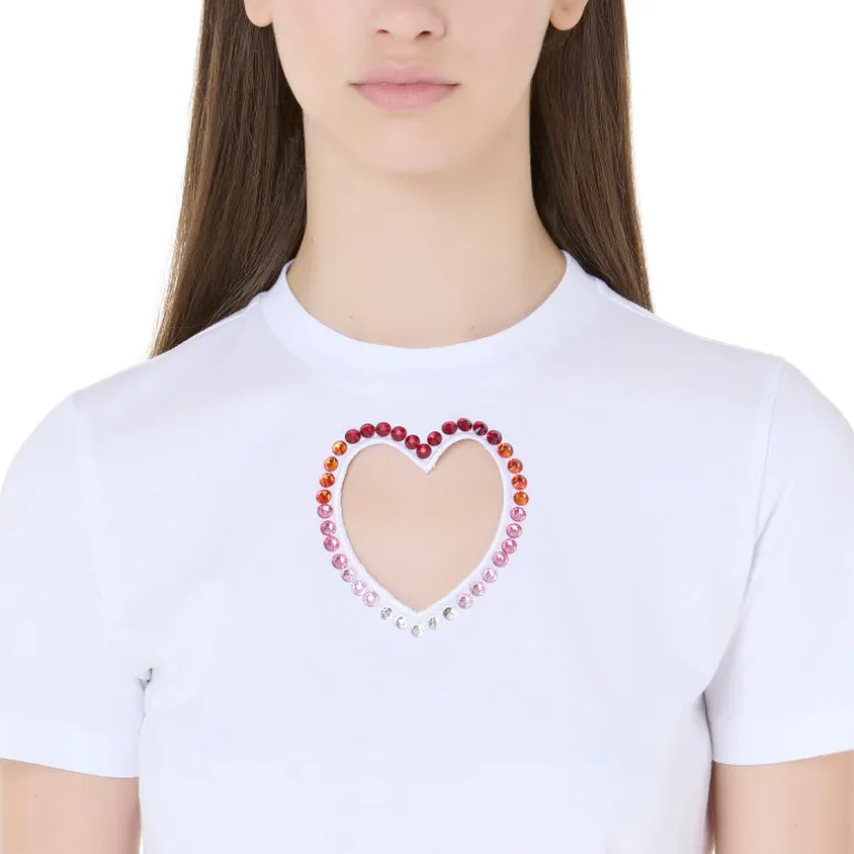 Vivetta Heart T-Shirt-Women T-Shirts & Sweat Shirts