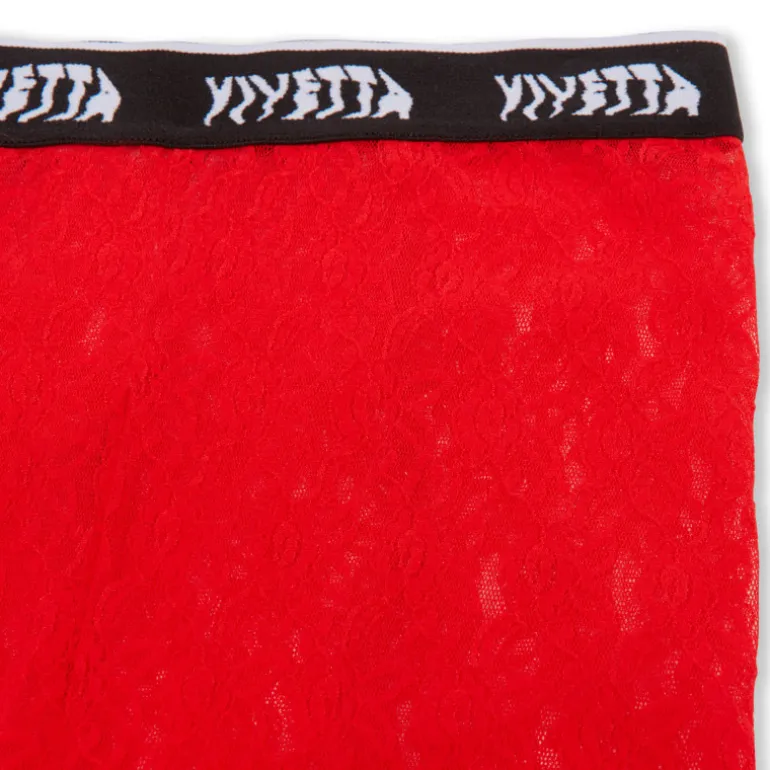 Vivetta Lace Tights-Women Socks
