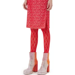 Vivetta Lace Tights-Women Socks