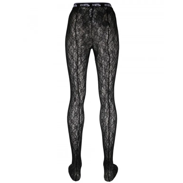 Vivetta Lace Tights-Women Socks
