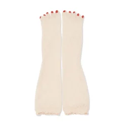 Vivetta Lace Tights With Embroidered Nails-Women Socks