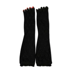 Vivetta Lace Tight With Embroidered Nails-Women Socks