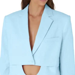 Vivetta Linen Jacket-Women Jackets