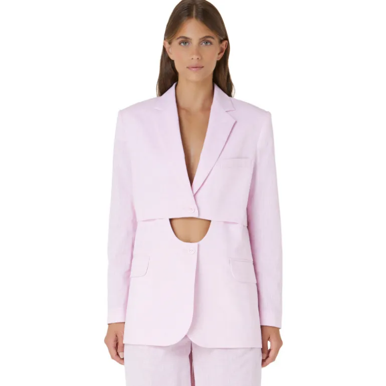 Vivetta Linen Jacket-Women Jackets
