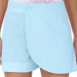 Vivetta Linen Shorts-Women Trousers & Shorts