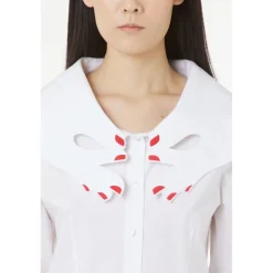Vivetta Maxi Hand-Collar Shirt-Women Shirts & Tops