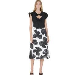 Vivetta Mini Skirt With Bows Print-Women Skirts