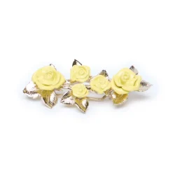 Vivetta Roses Hair Clip-Women Hair Accessories