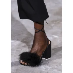 Vivetta Sandals With Marabu-Women Sandals