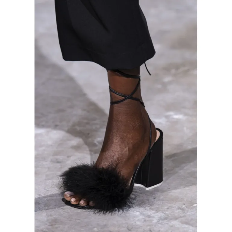 Vivetta Sandals With Marabu-Women Sandals