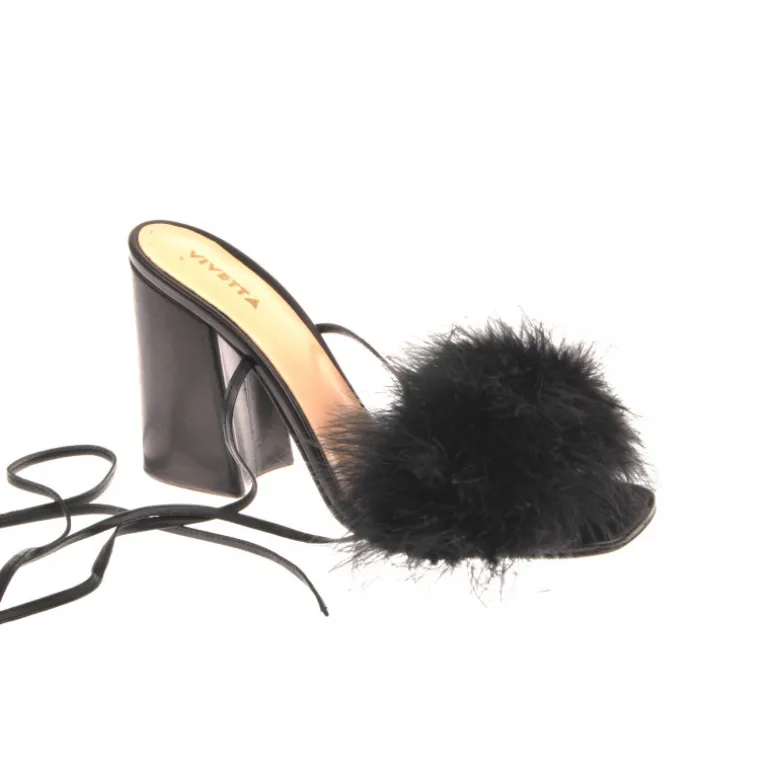 Vivetta Sandals With Marabu-Women Sandals