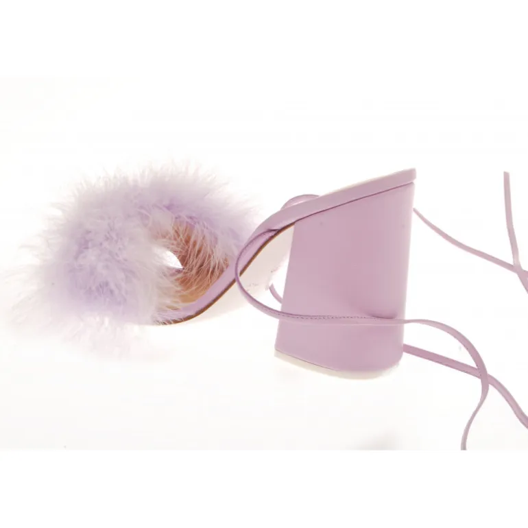 Vivetta Sandals With Marabu-Women Sandals