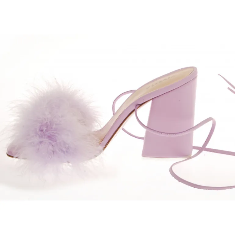 Vivetta Sandals With Marabu-Women Sandals
