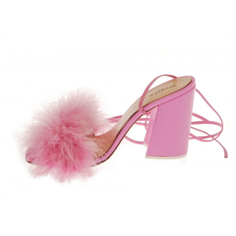 Vivetta Sandals With Marabu-Women Sandals