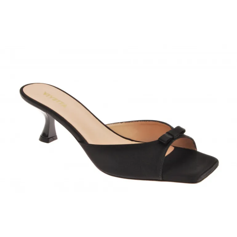 Vivetta Satin Mules-Women Sandals