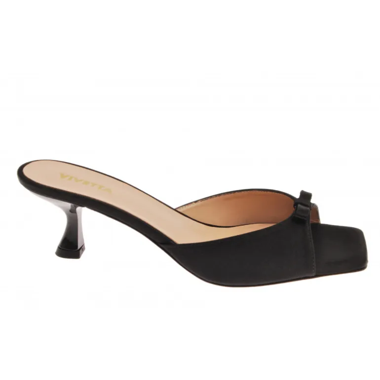 Vivetta Satin Mules-Women Sandals