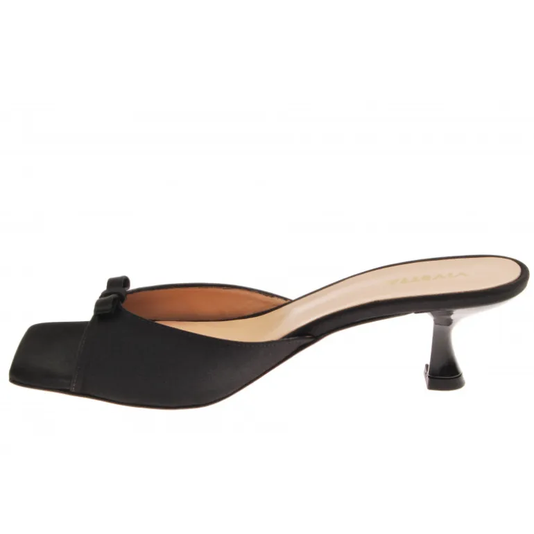 Vivetta Satin Mules-Women Sandals