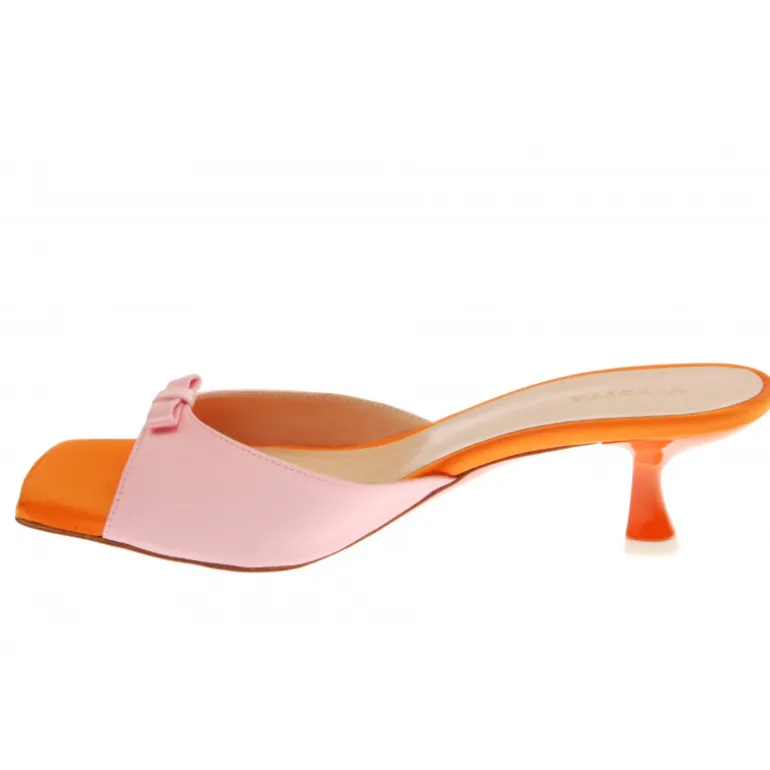Vivetta Satin Mules-Women Sandals