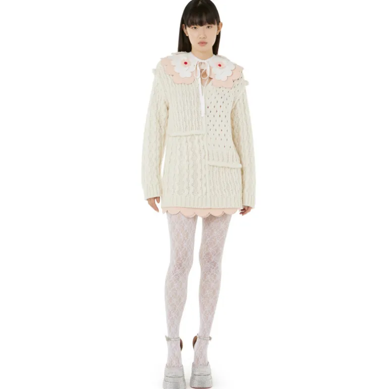 Vivetta Scalloped Collar-Women Collars