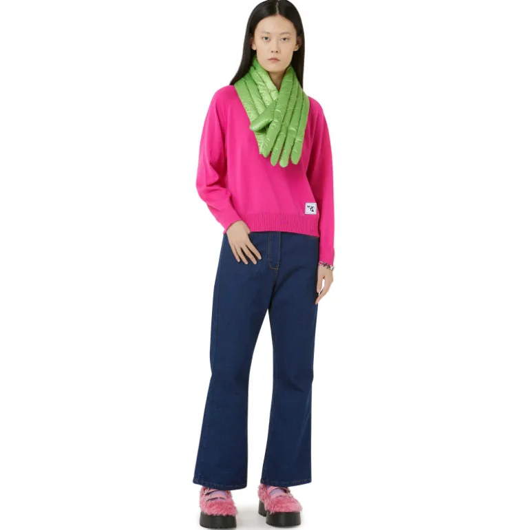 Vivetta Sciarpa Mano In Nylon Satin-Women Gloves & Scarves