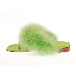 Vivetta Thong Sandals With Marabu-Women Flip Flops & Sliders